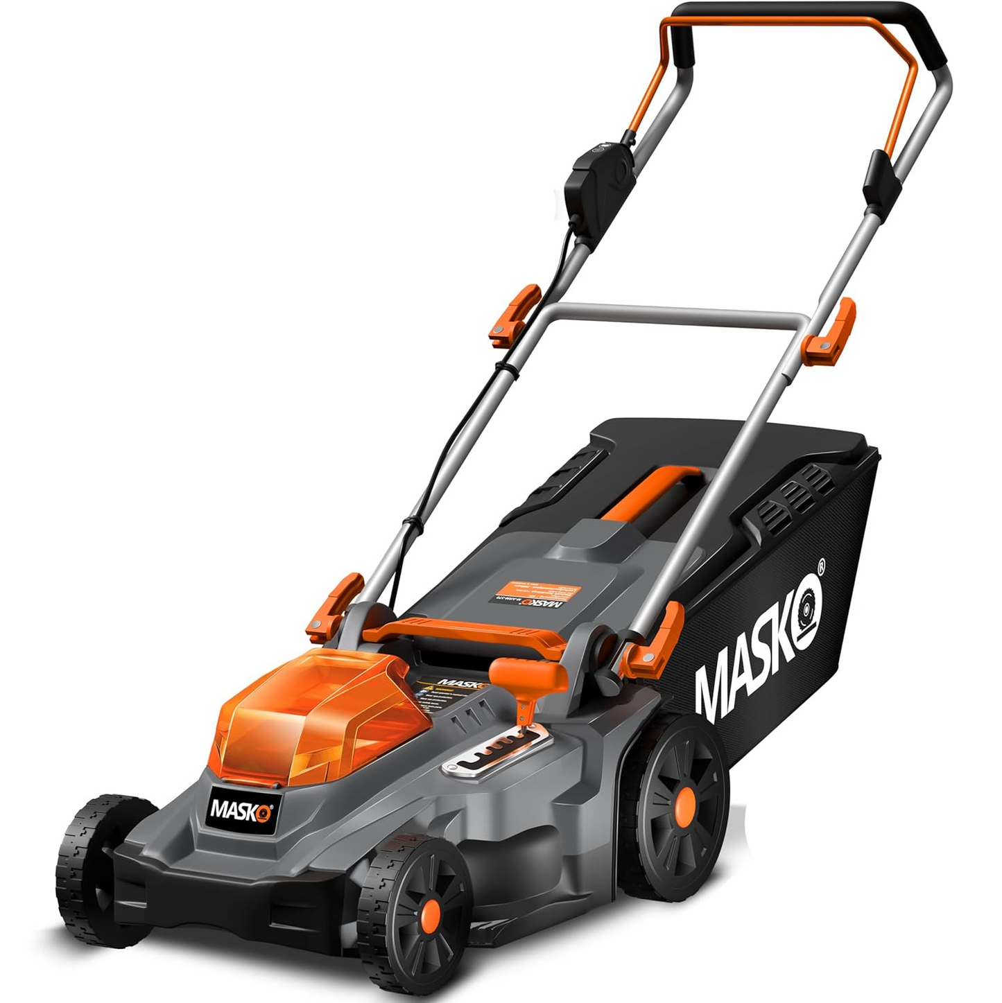 Tondeuse à gazon à batterie MASKO® ECO- X10 incl. batteries Li-Ion 4 Ah & double chargeur