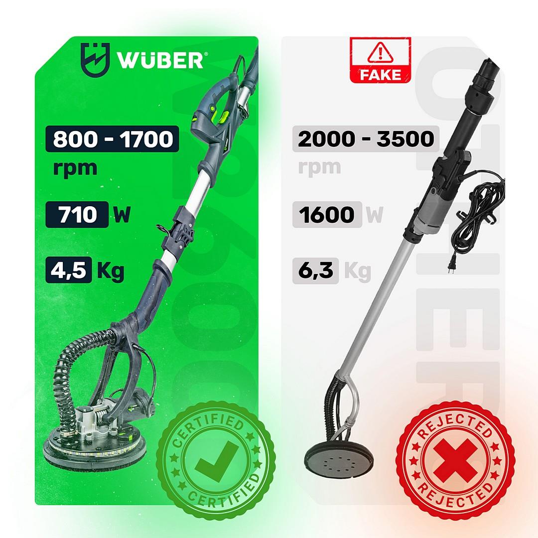 Ponceuse Girafe plâtre & enduit + contrôle de vitesse LED