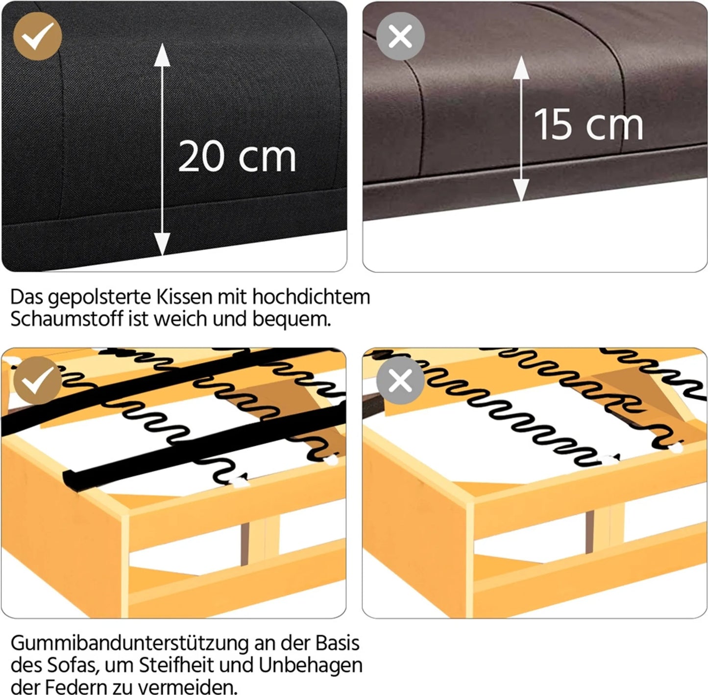 Canapé lit clic clac  noir, 3 places, réglage 3 angles, porte-gobelet  167x94 cm
