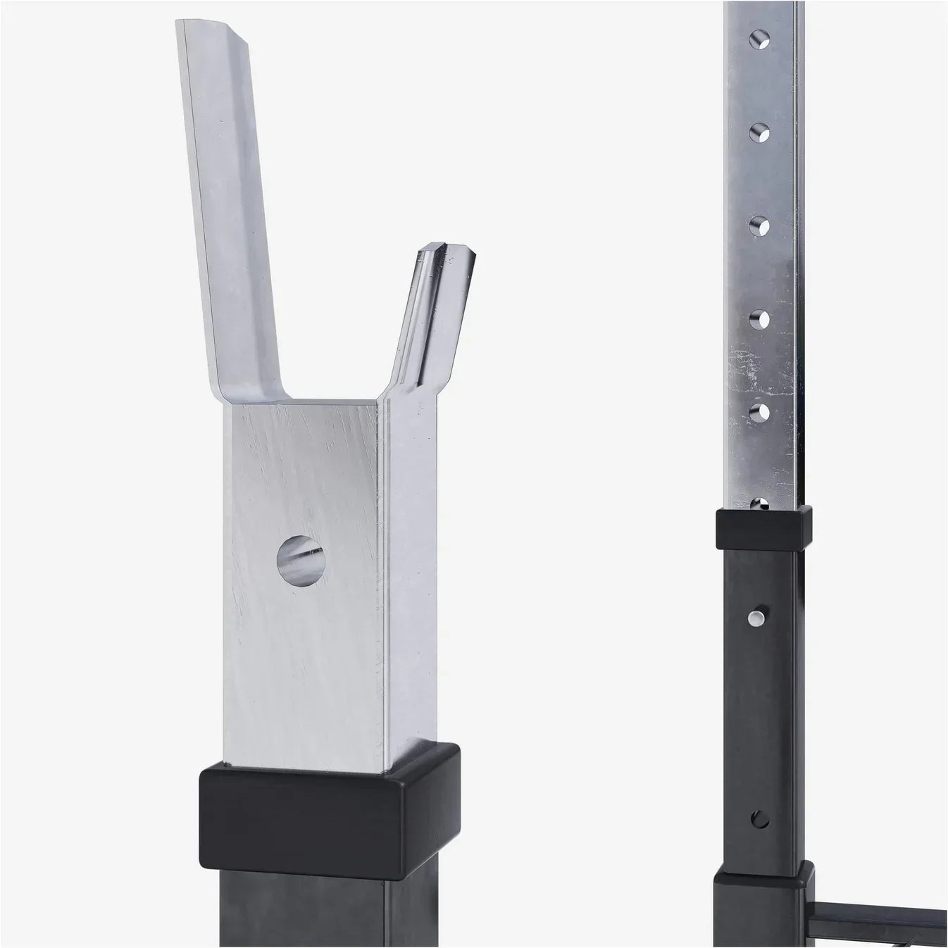 Rack de musculation pour squat hauteur réglable