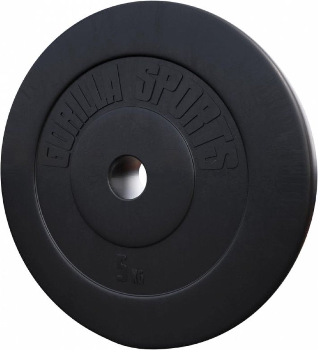 Set disque  Poids - 30 kg (2 x 5 & 2 x 10 kg) - Plastique - 30 mm