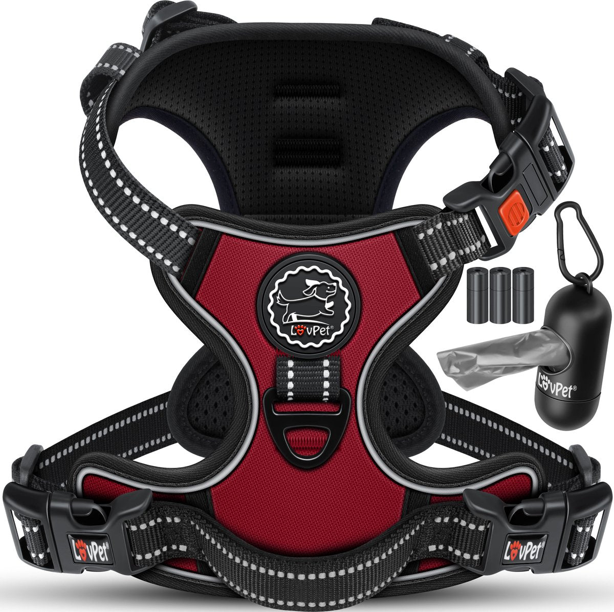 Harnais pour Chien sans Traction et étouffement pour Petits Chiens