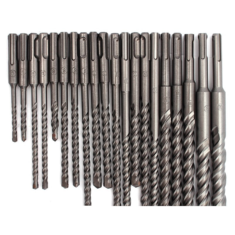 Lot De 20 Forets À Béton Sds+ Malette De Transport