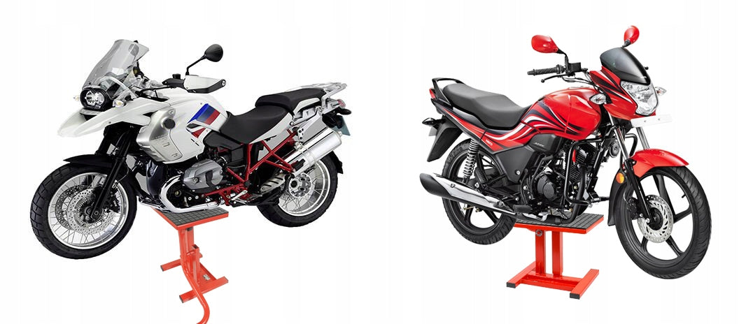 Pont élévateur Support stand Universel lève Moto hydraulique rouge 135KG