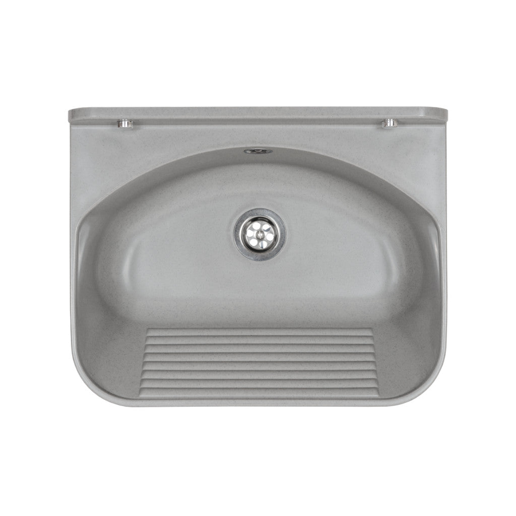 Évier 46cm En Granit Eko Foncé Idéal Pour Extérieur