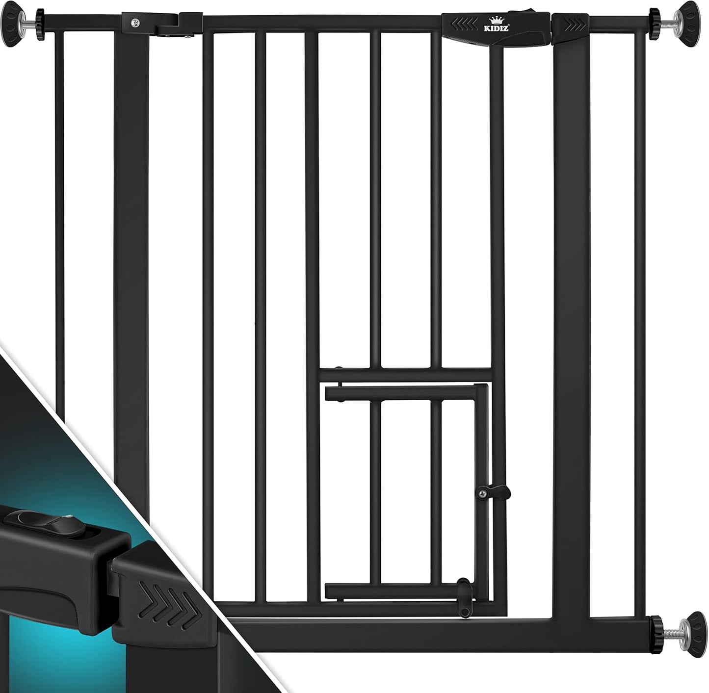 Barrière de protection pour porte d'escalier pour enfants chiens et chats