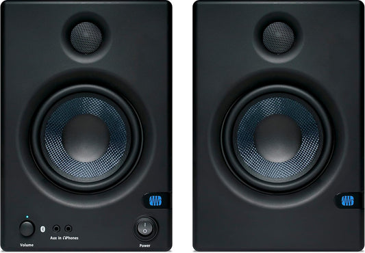 PreSonus Eris 5BT Gen 2, Enceintes Actives 5" de Bureau avec Bluetooth Qualite Studio, 100 W