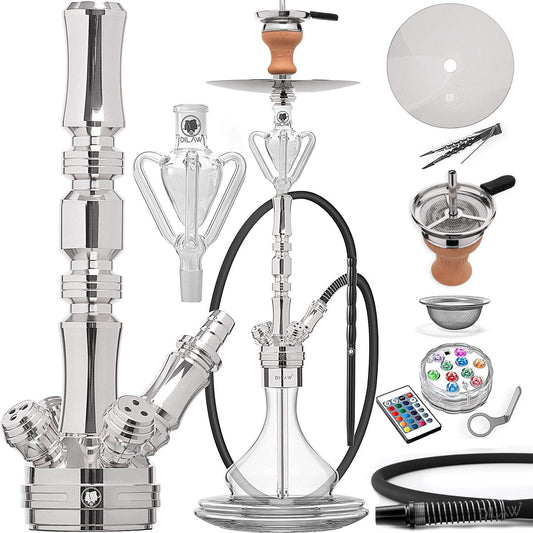 Kit Complet chicha en Acier Inoxydable V2A