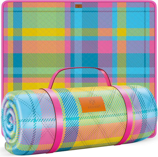 Couverture de pique-nique, de camping, plage, 200 x 200 cm 3 couches étanche