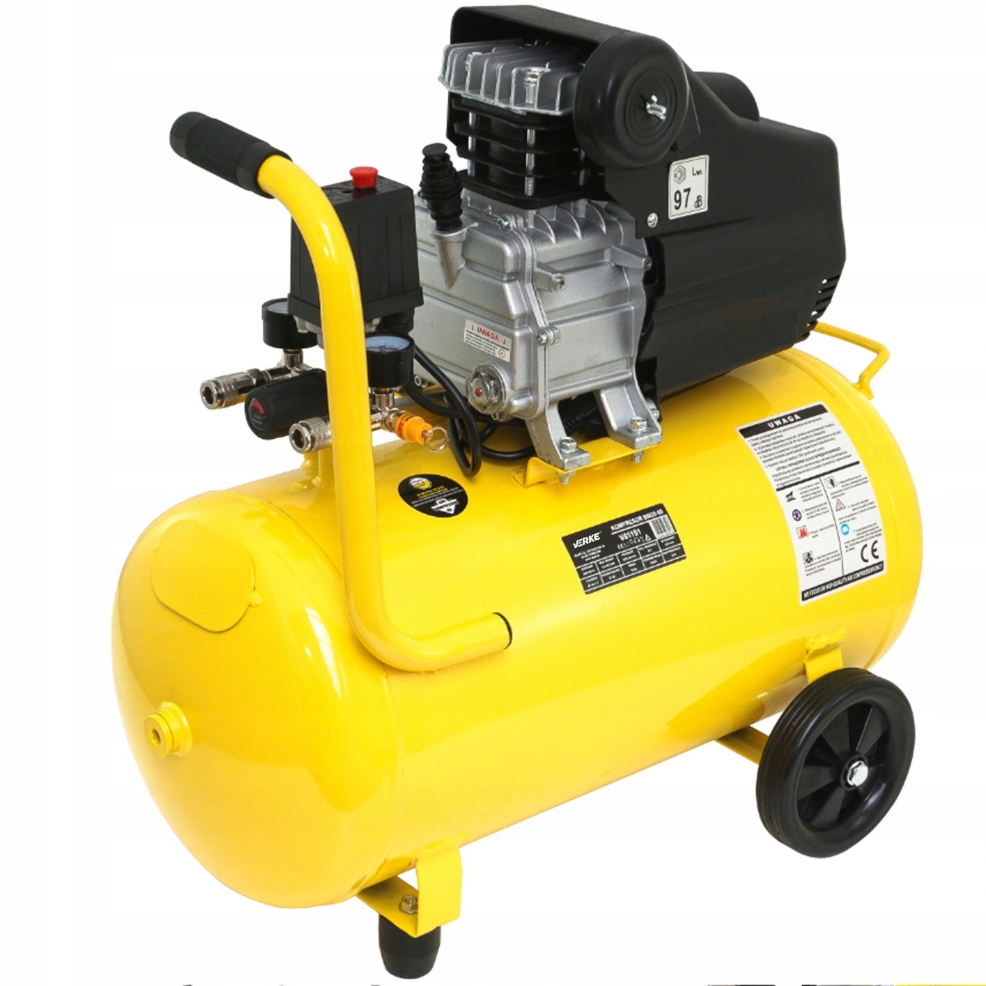 Compresseur a air 230v 8BAR 250L/MIN 2 CV