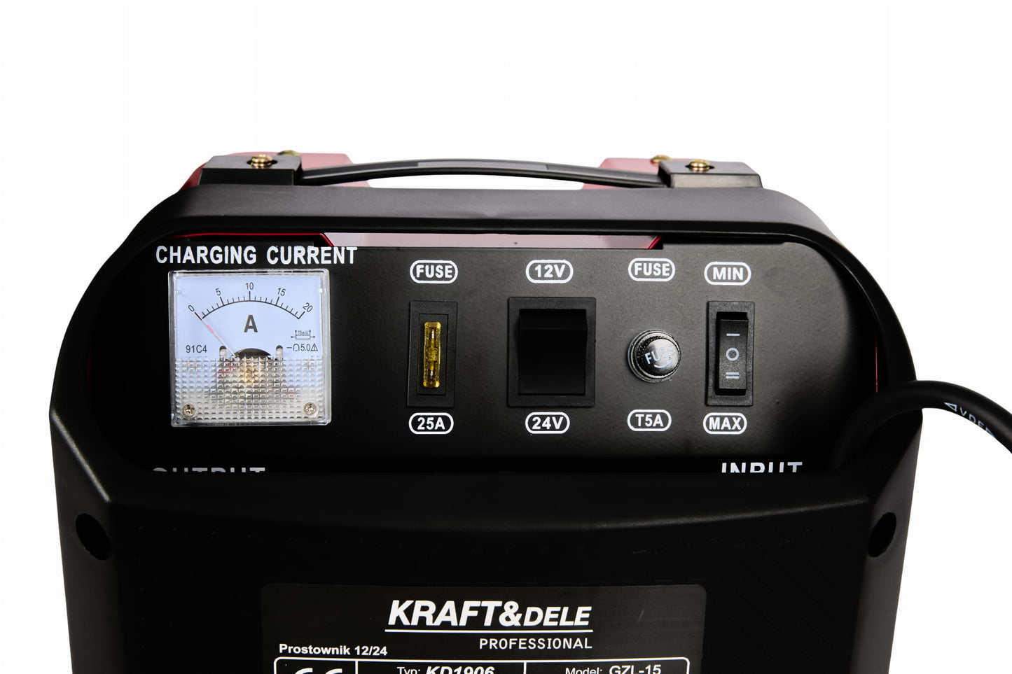 Chargeur batterie de voiture 12/24V 15A 150Ah