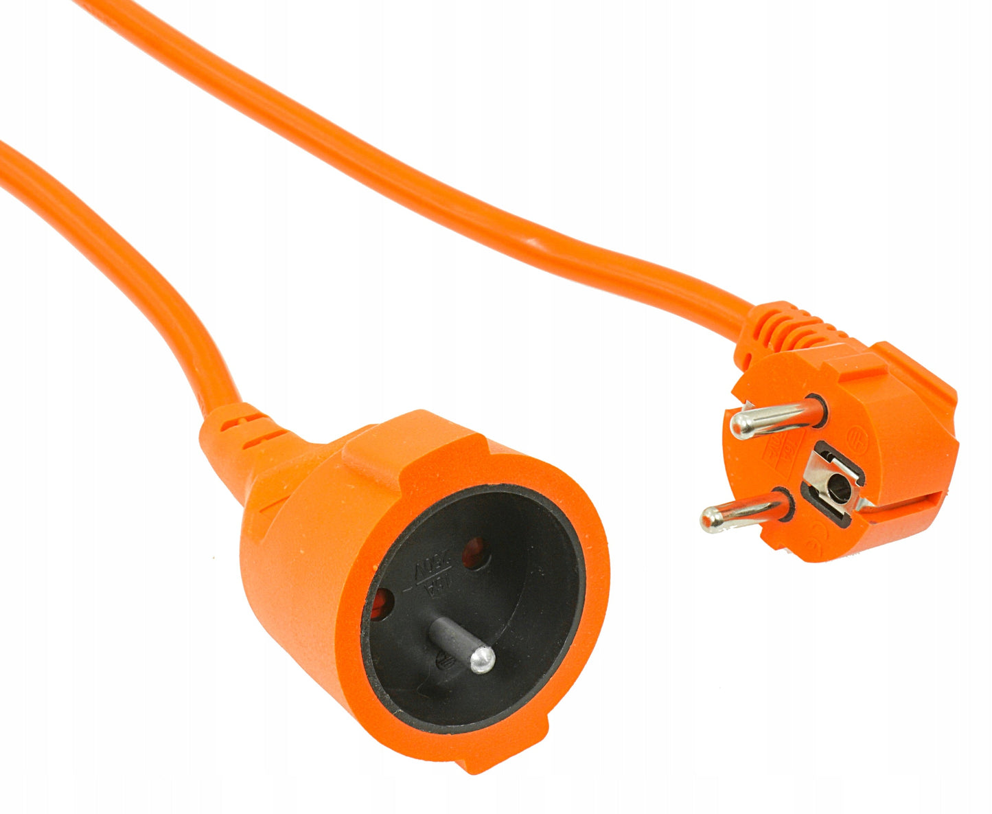 Rallonge électrique 3x1,0 mm 20 M orange