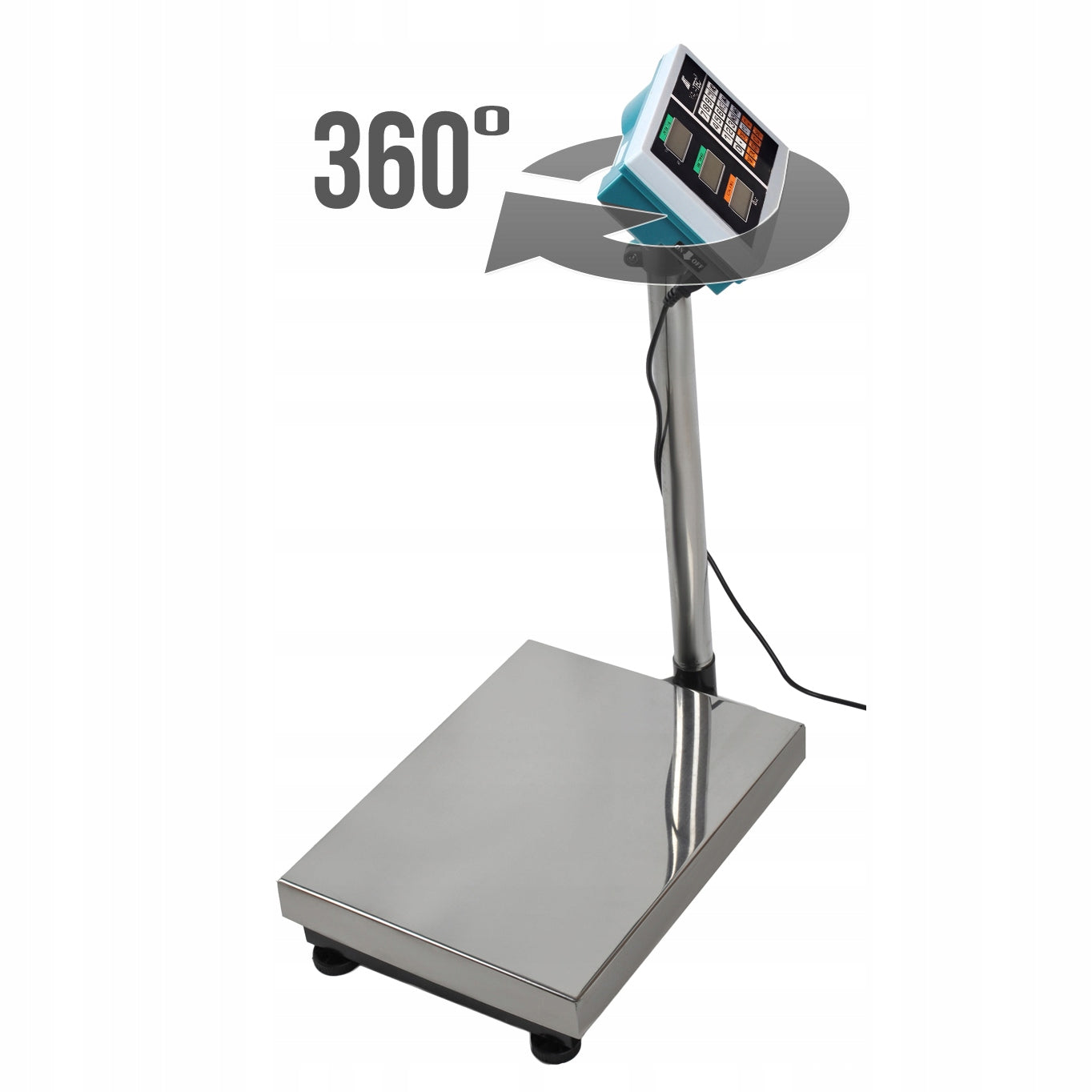 Balance Plateforme Professionnelle  pese colis Jusqu'à 100 Kg Affichage Lcd