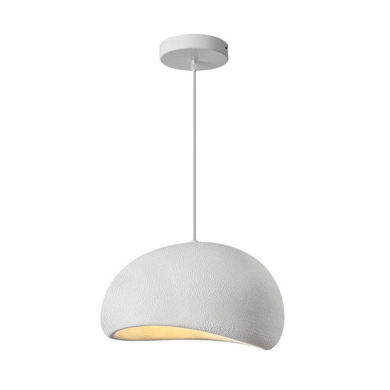 Plafonnier suspension luminaire blanc 30x18 cm