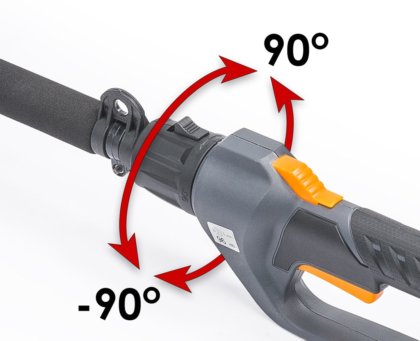 Taille-haie électrique sur perche 40CM 1200W