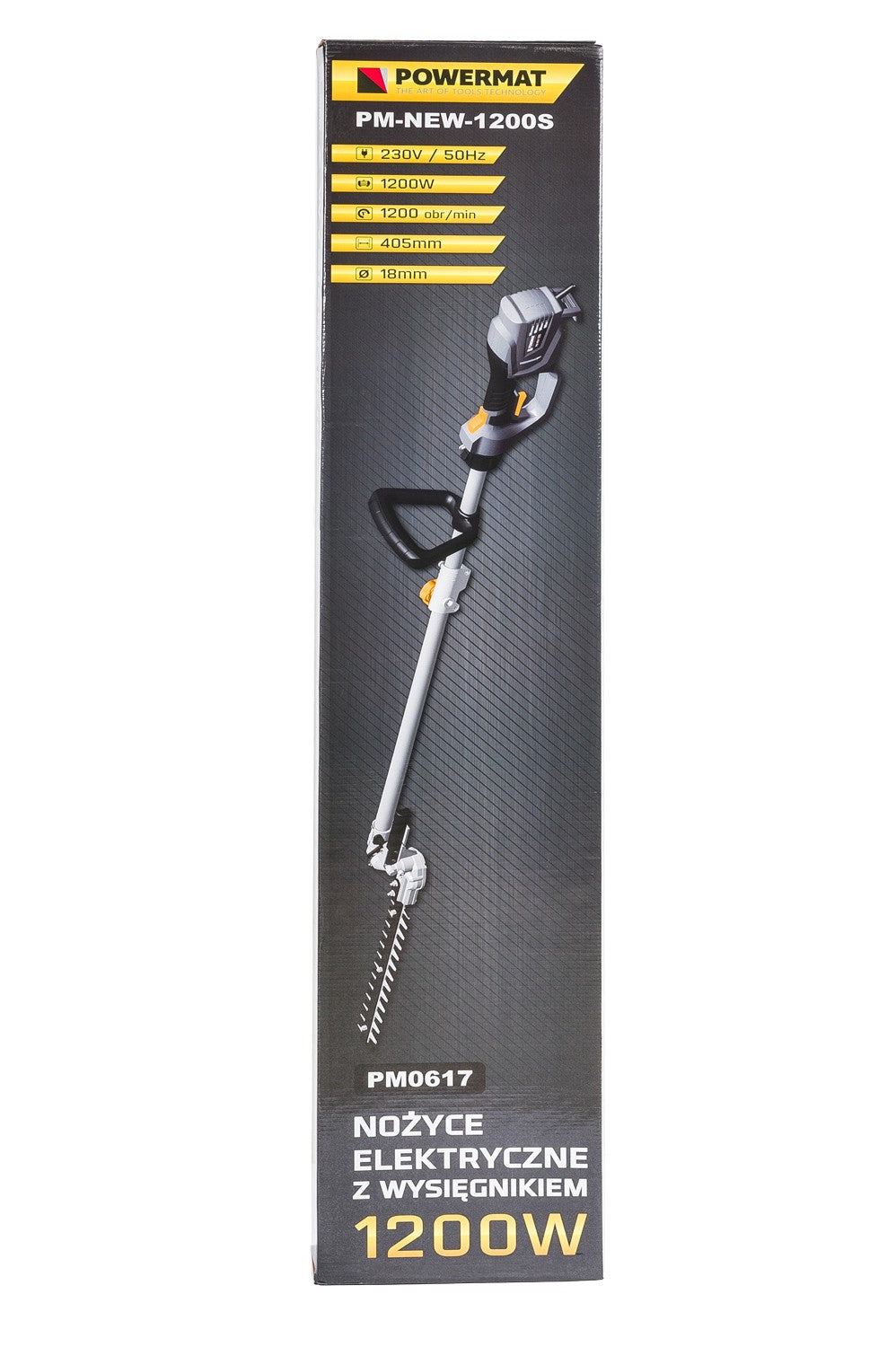 Taille-haie électrique sur perche 40CM 1200W