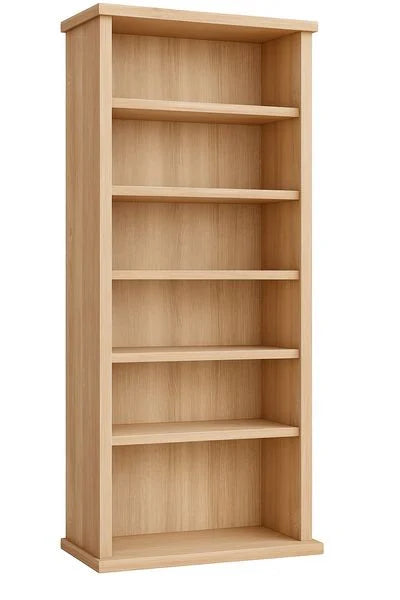 Étagère CD livres bois H. 92 x L. 31 x P. 18 cm