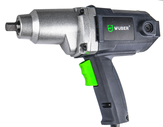 Clé à chocs électrique 1/2" pour roues dans un coffret Wuber
