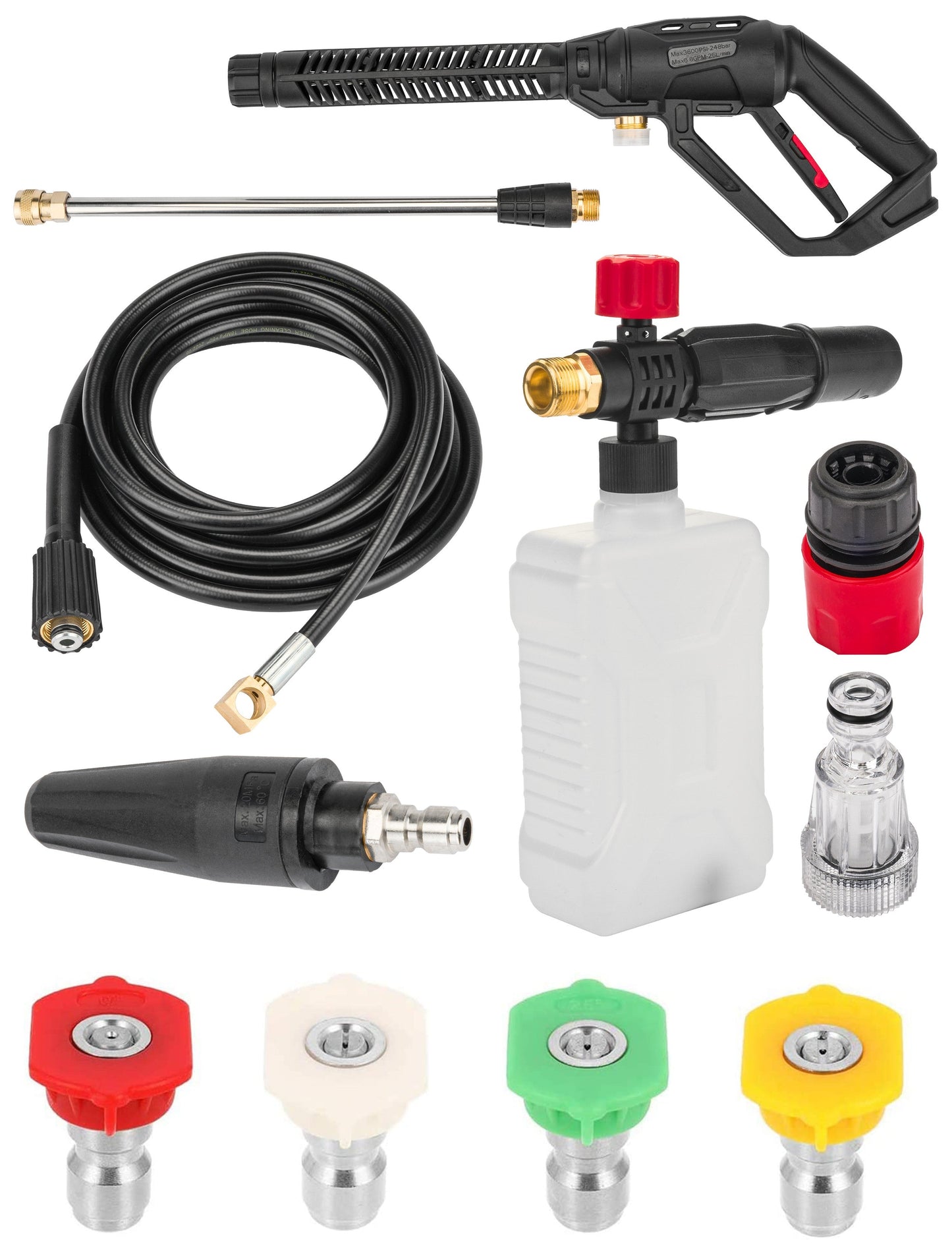 Nettoyeur Haute Pression 195 bar 2500w Turbo