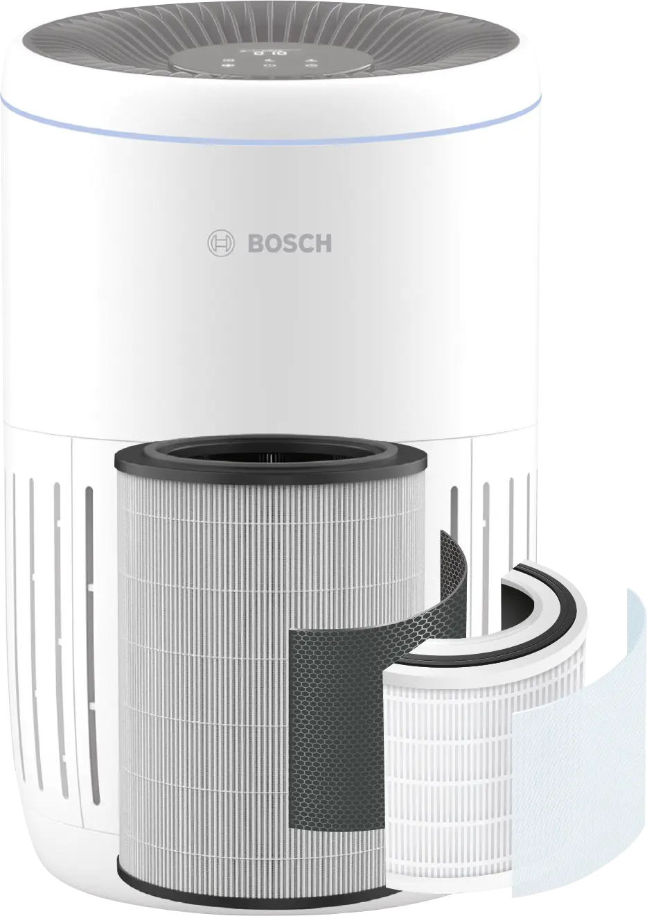 Bosch Air 2000 Purificateur d'air 25 dB(A)  Pour jusqu'à 37,5 m² Capteur Intelligent   CADR : 180 m³/h
