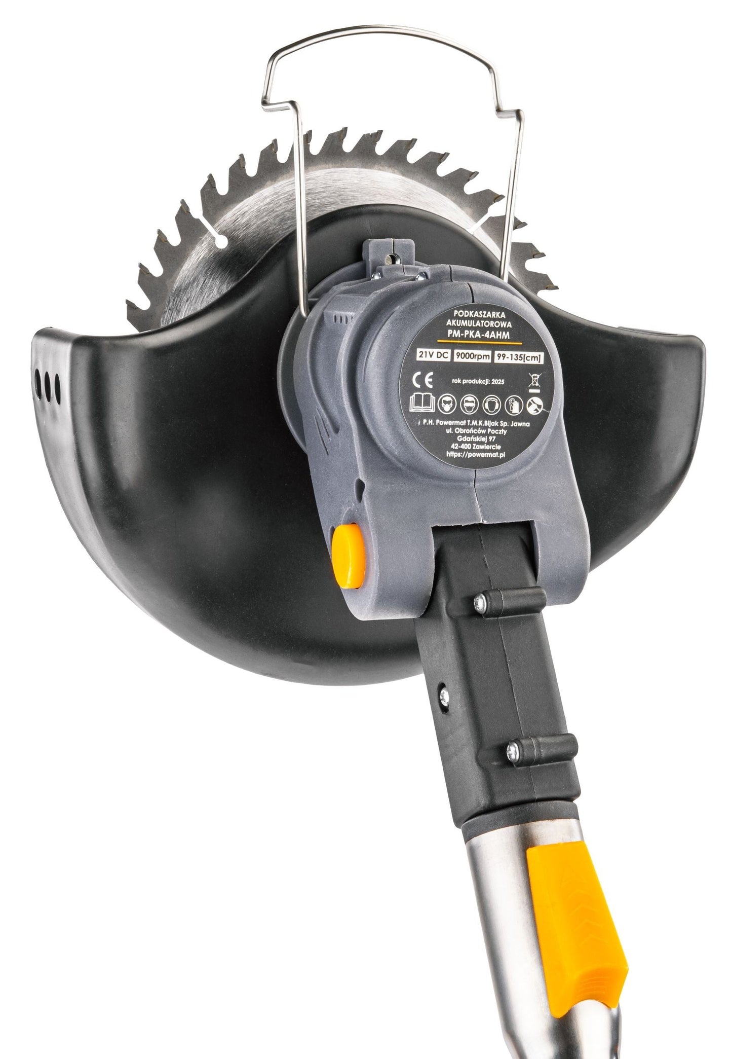 Coupe bordure électrique débroussailleuse avec roue sur batterie 1000 W