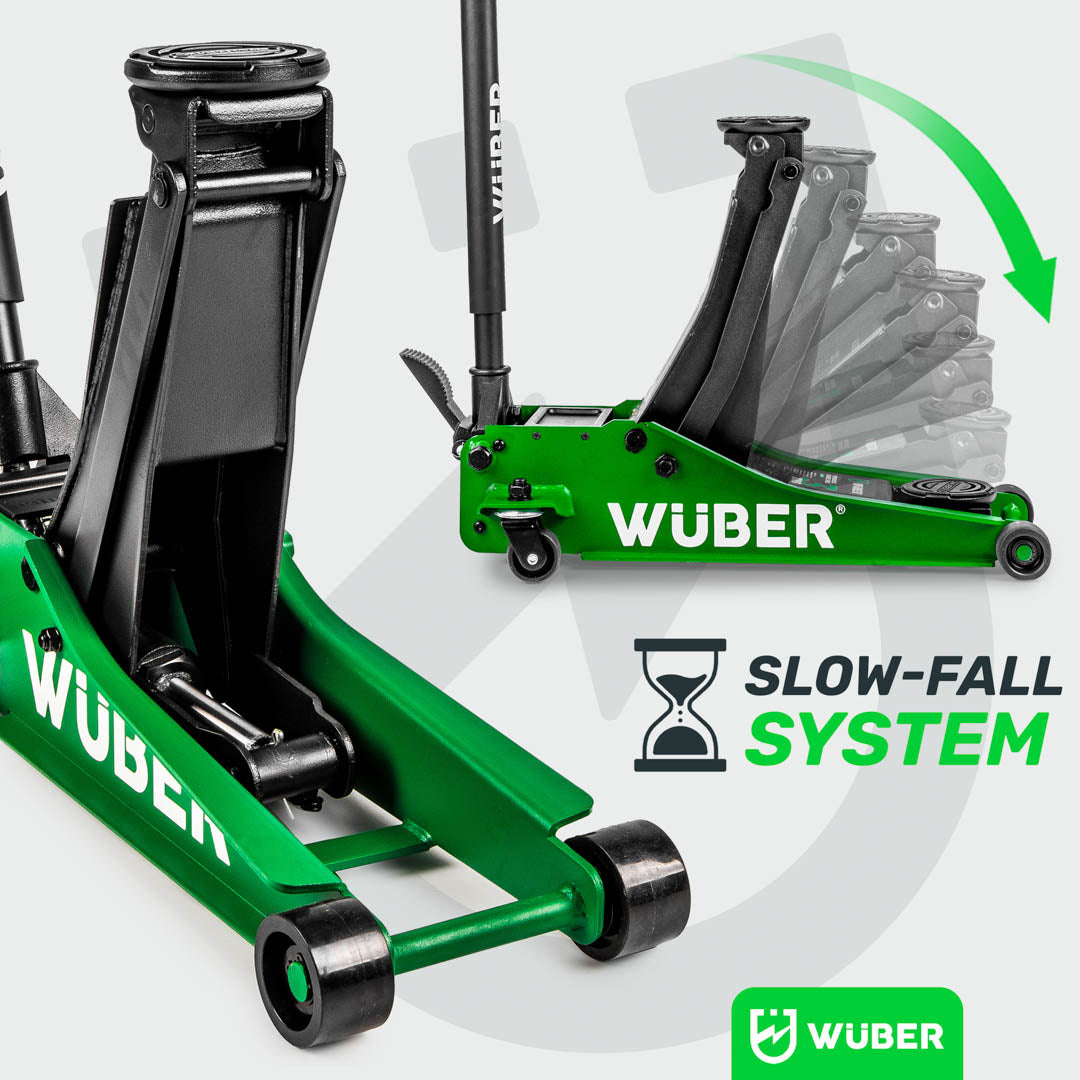 Cric de voiture Wuber 3T 75 à 505 mm