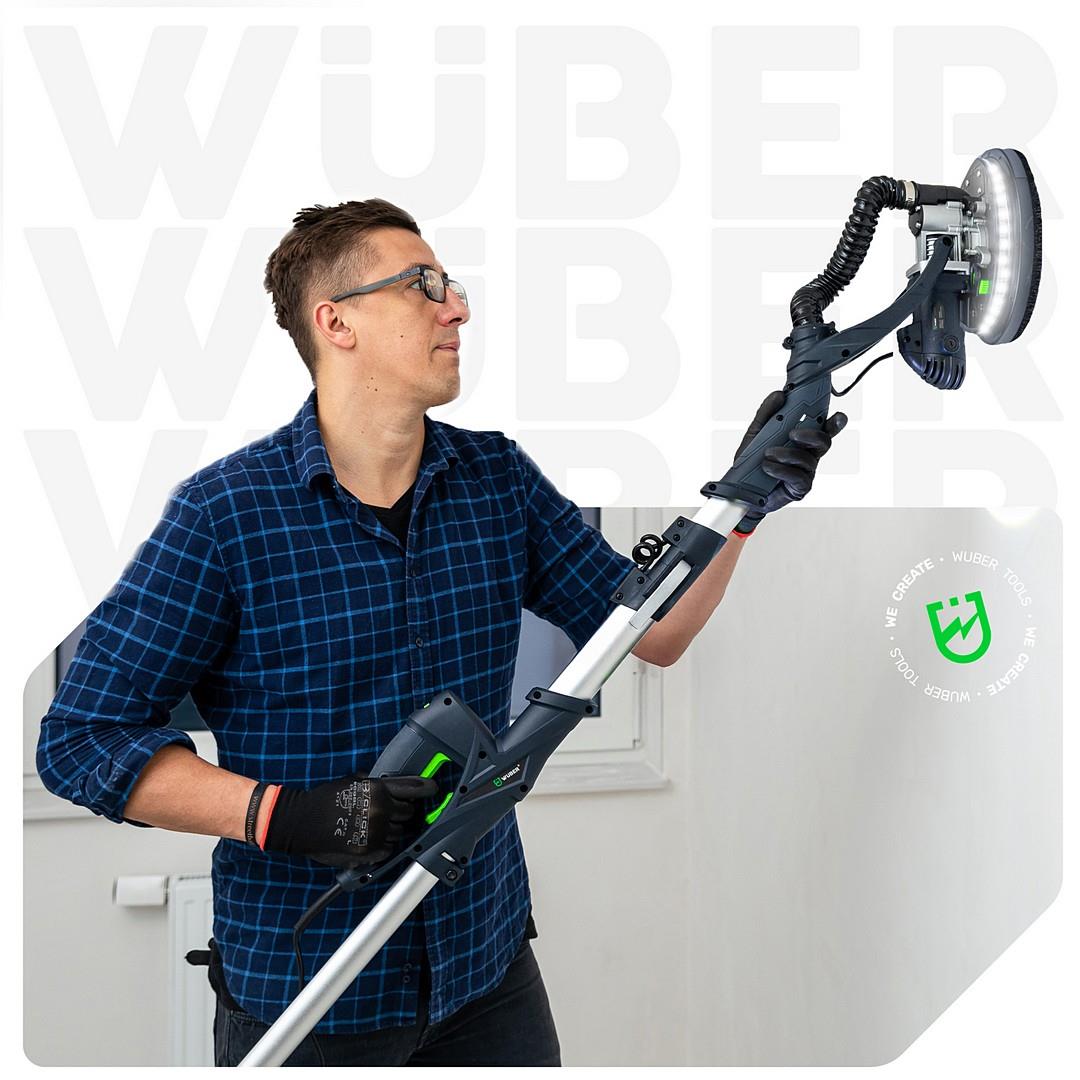 Ponceuse Girafe  plâtre & enduit + contrôle de vitesse LED