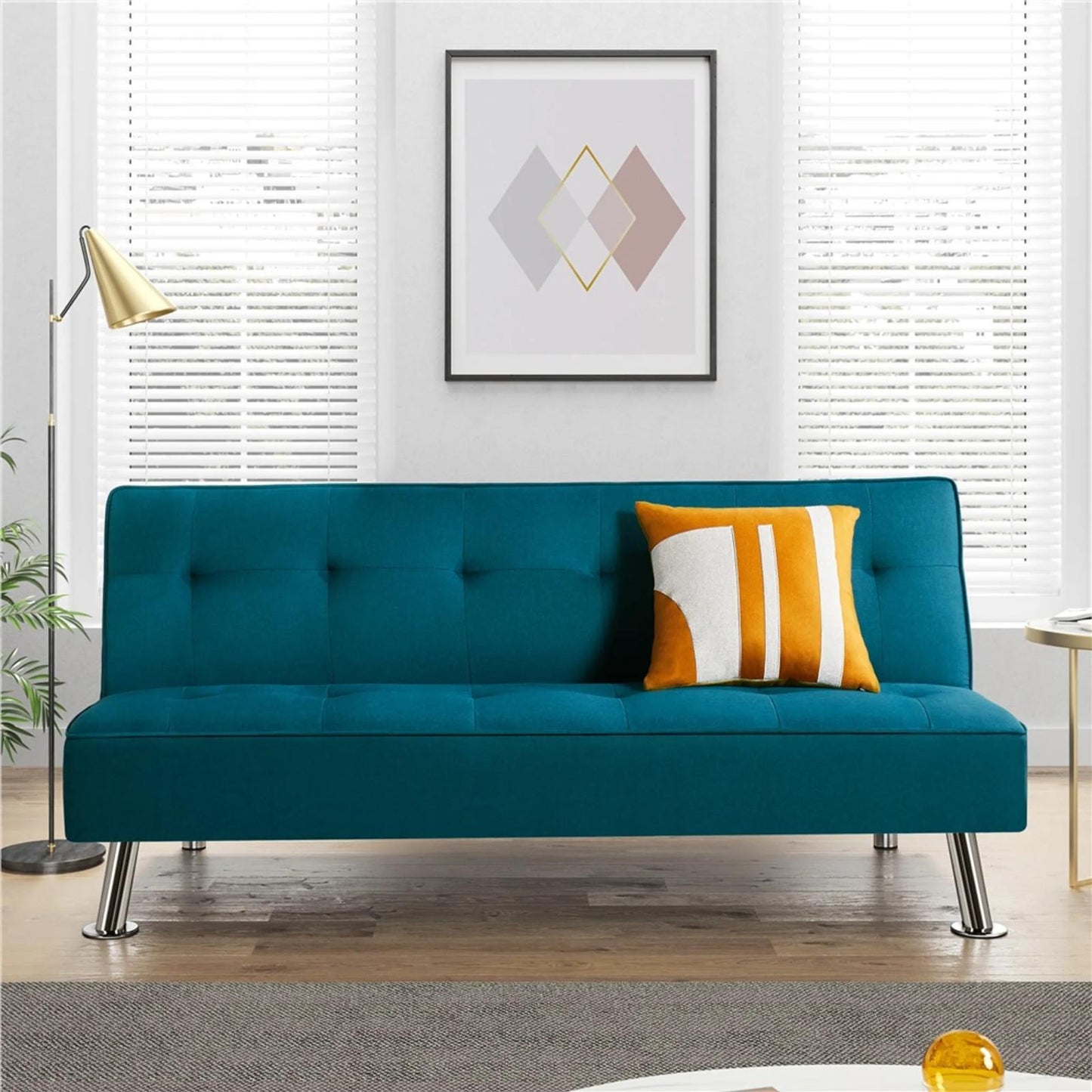 Canapé-lit  clic clac trois places 166,5 cm × 79,5 cm × 76 cm